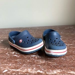 Toddler Crocs Size 6/7 Navy